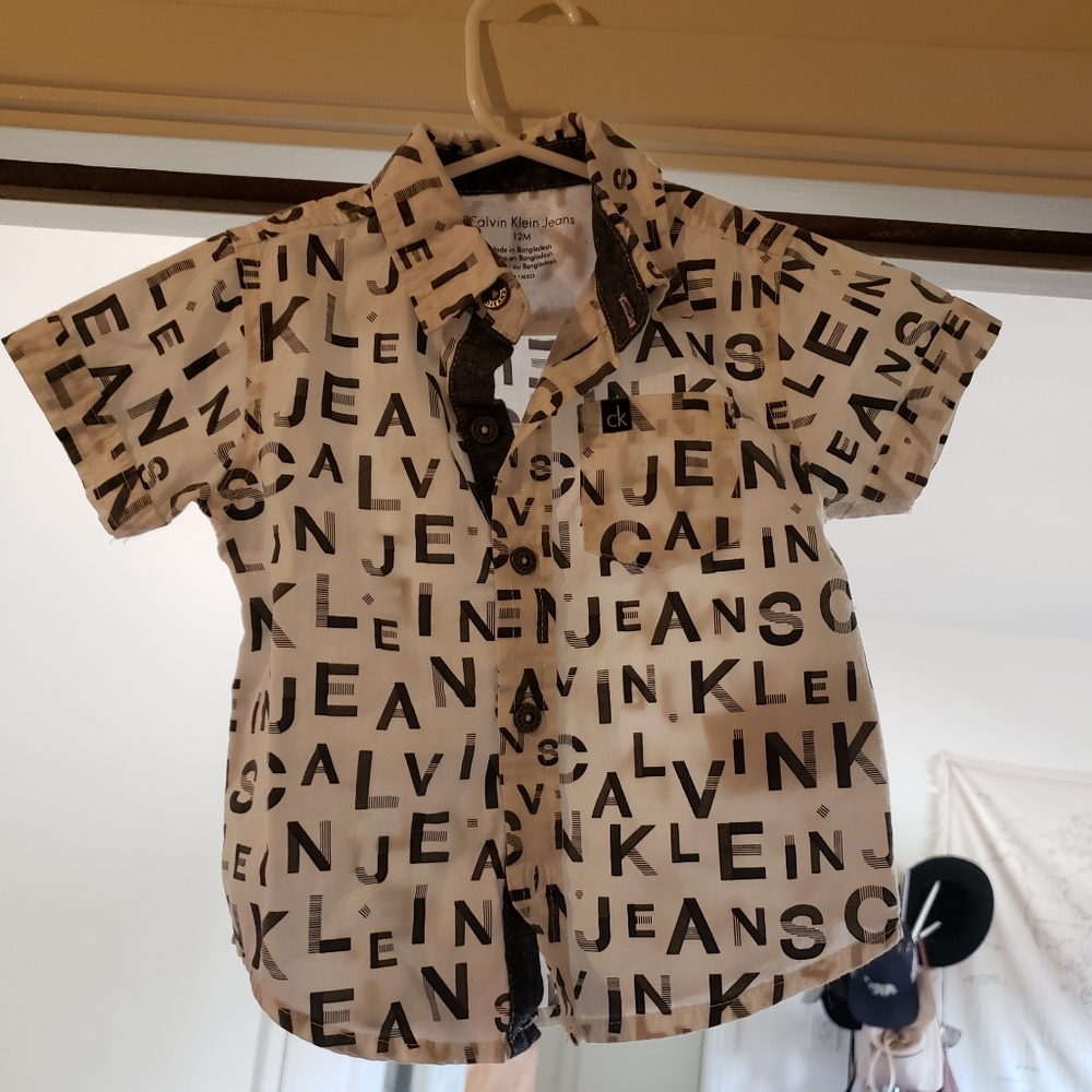 Calvin Klein Toddler Shirt  Size18 months